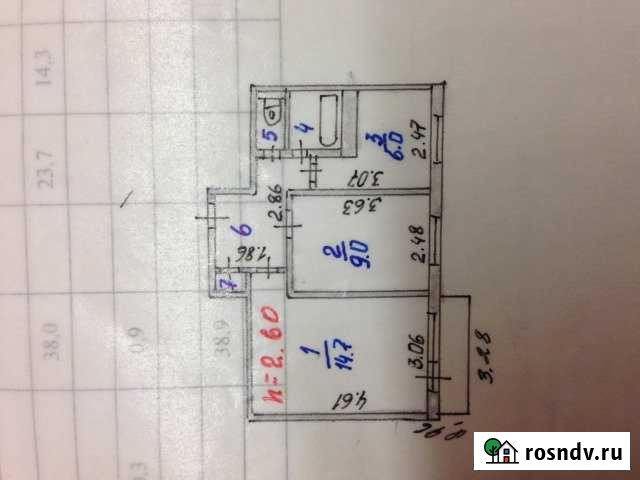 2-комнатная квартира, 38 м², 2/5 эт. на продажу в Гавриловом Посаде Гаврилов Посад - изображение 1