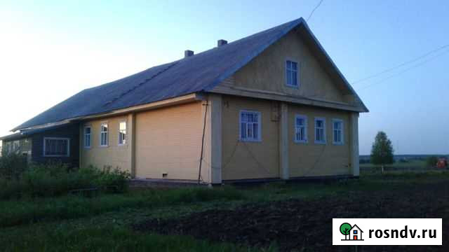 Дом 120 м² на участке 40 сот. на продажу в Нюксенице Нюксеница - изображение 1