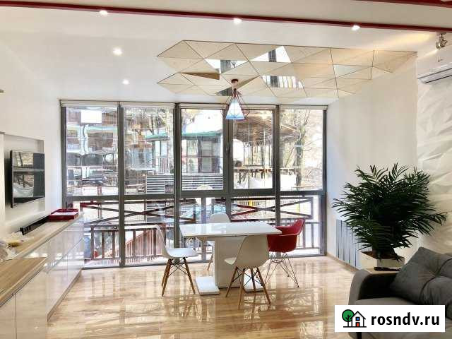 1-комнатная квартира, 43 м², 1/6 эт. в аренду на длительный срок в Красной Поляне Краснодарского края Красная Поляна - изображение 1