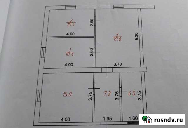 Дом 68 м² на участке 7 сот. на продажу в Дубовом Умете Дубовый Умет - изображение 1