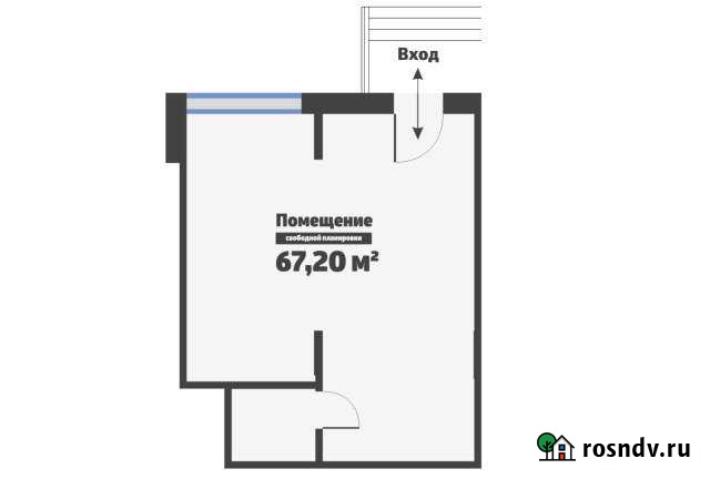 Под beauty-салон на 1й линии Ленинградки, 67.2 кв.м. Клин - изображение 1