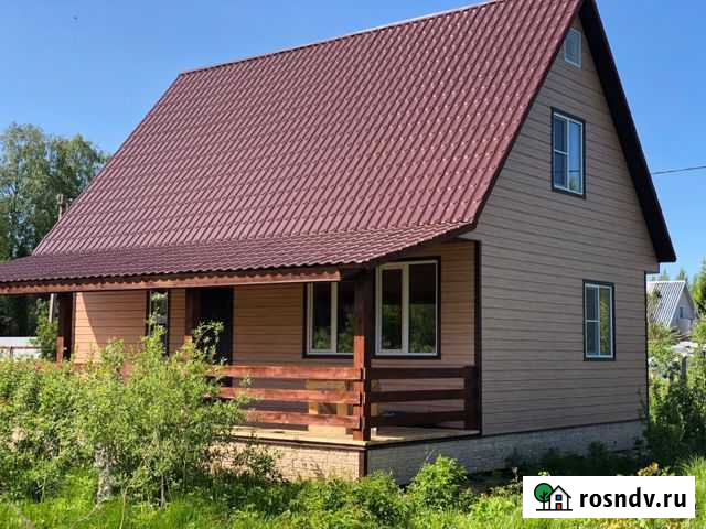 Коттедж 130 м² на участке 6 сот. на продажу в Вырице Вырица - изображение 1