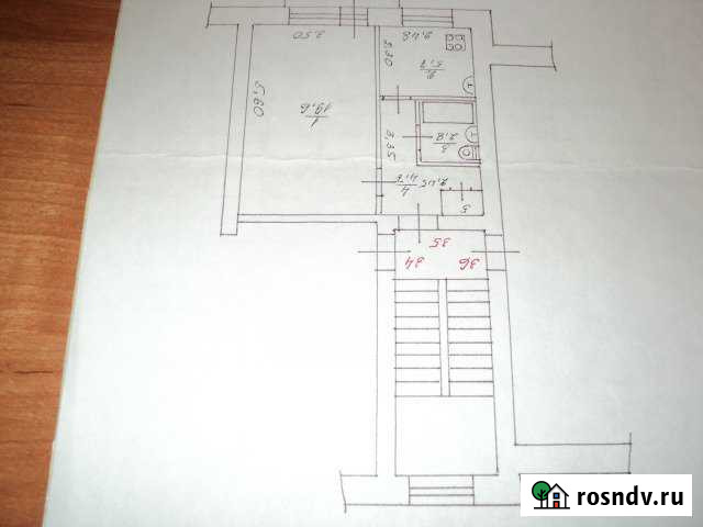 1-комнатная квартира, 33 м², 2/5 эт. на продажу в Кашине Кашин - изображение 1