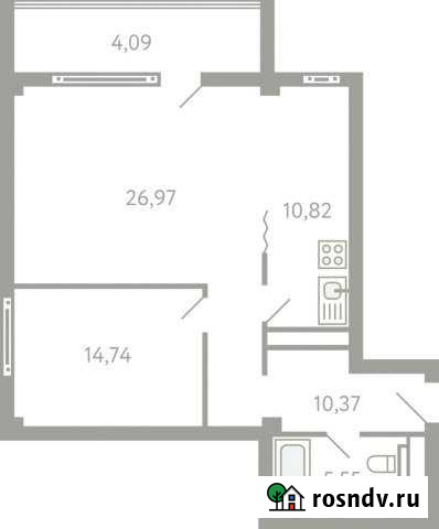 2-комнатная квартира, 74 м², 5/7 эт. на продажу в Химках Химки - изображение 1