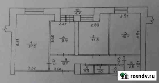 3-комнатная квартира, 70 м², 1/9 эт. на продажу в Кумертау Кумертау