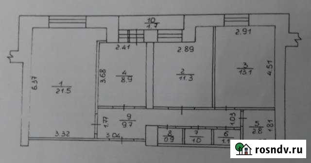 3-комнатная квартира, 70 м², 1/9 эт. на продажу в Кумертау Кумертау - изображение 1