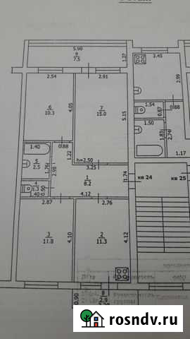 3-комнатная квартира, 60 м², 5/5 эт. на продажу в Джубге кп Джубга кп - изображение 1
