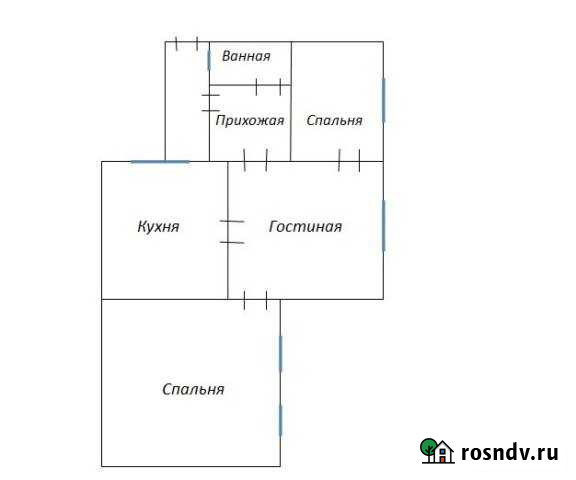 Дом 56 м² на участке 2 сот. на продажу в Шигонах Шигоны - изображение 1
