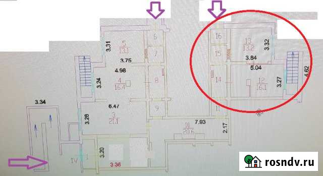Балаклавский просп. д.24, к.1 13.2 кв.м. Москва - изображение 1