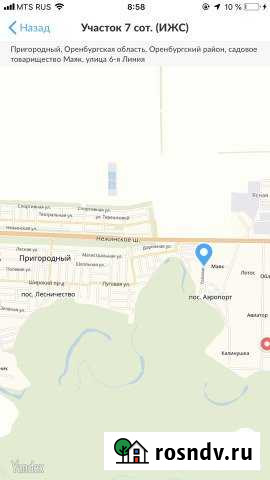 Участок ИЖС 7 сот. на продажу в Пригородном Оренбургской области Пригородный - изображение 1