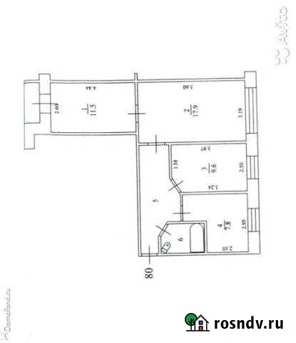 3-комнатная квартира, 62 м², 6/9 эт. на продажу в Радужном Ханты-Мансийского АО Радужный - изображение 1