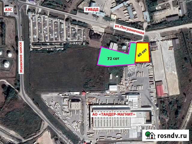 Участок промназначения 112 сот. на продажу в Славянске-на-Кубани Славянск-на-Кубани - изображение 1