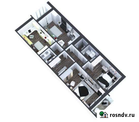 4-комнатная квартира, 92 м², 4/16 эт. на продажу в Барнауле Барнаул - изображение 1