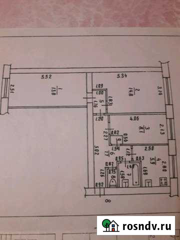 3-комнатная квартира, 58 м², 2/2 эт. на продажу в Любинском Любинский - изображение 1