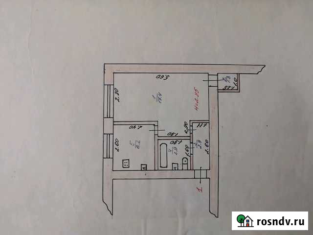 1-комнатная квартира, 31 м², 1/3 эт. на продажу в Котово Котово - изображение 1