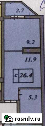 Квартира-студия, 26 м², 5/7 эт. на продажу в Геленджике Геленджик - изображение 1