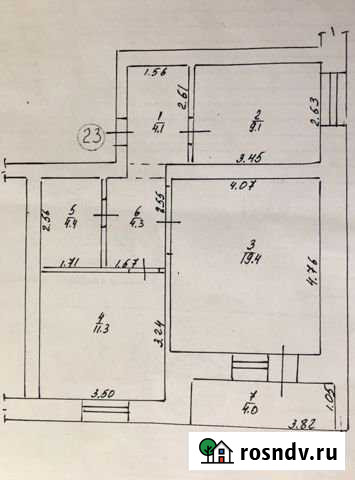 2-комнатная квартира, 54 м², 2/4 эт. на продажу в Янауле Янаул - изображение 1