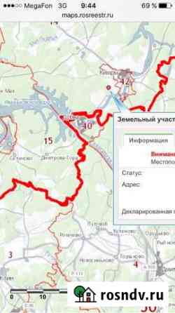 Участок СНТ, ДНП 8 сот. на продажу в Кимрах Кимры