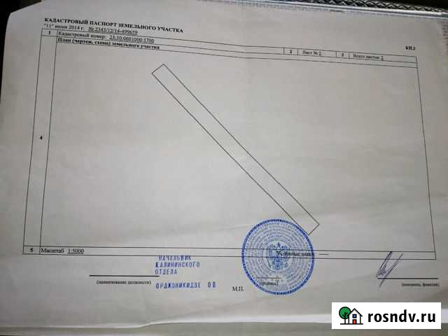 Участок СНТ, ДНП 3060 сот. на продажу в Старовеличковской Старовеличковская - изображение 1