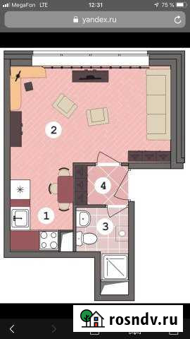 Квартира-студия, 25 м², 3/4 эт. на продажу в Нижнем Новгороде Нижний Новгород - изображение 1