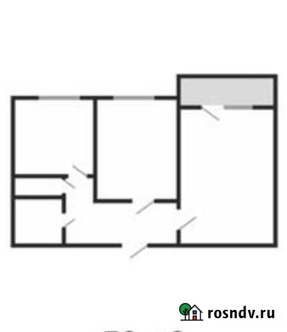 2-комнатная квартира, 47 м², 7/10 эт. на продажу на Русской Поляне Русская Поляна - изображение 1