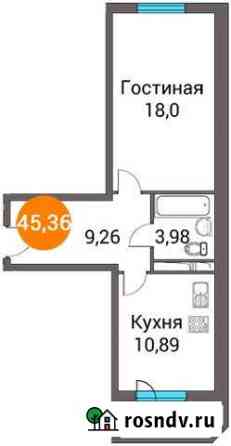 1-комнатная квартира, 45 м², 5/14 эт. на продажу в Правдинском Правдинский