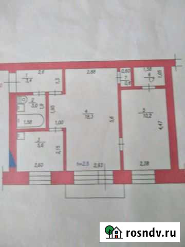 2-комнатная квартира, 42 м², 5/5 эт. на продажу в Грамотеино Грамотеино - изображение 1