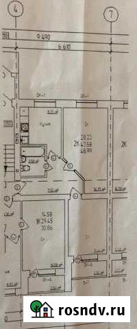2-комнатная квартира, 48 м², 1/3 эт. на продажу в Кармаскалах Кармаскалы - изображение 1