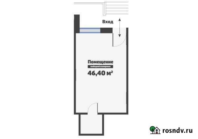 Под общепит на 1й линии Ленинградского ш., 46.4 кв.м. Клин - изображение 1