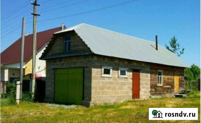 Дом 55 м² на участке 12 сот. на продажу в Лебяжьем Алтайского края Лебяжье - изображение 1