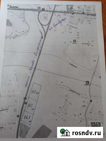 Участок промназначения 100 сот. на продажу в Стрелецком Стрелецкое - изображение 1