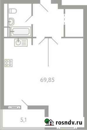 1-комнатная квартира, 67 м², 2/5 эт. на продажу в Химках Химки
