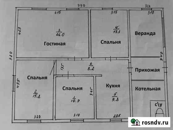 Дом 113 м² на участке 12.3 сот. на продажу в Новой Игирме Новая Игирма