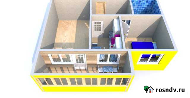 2-комнатная квартира, 47 м², 2/2 эт. на продажу в Талинке Талинка - изображение 1