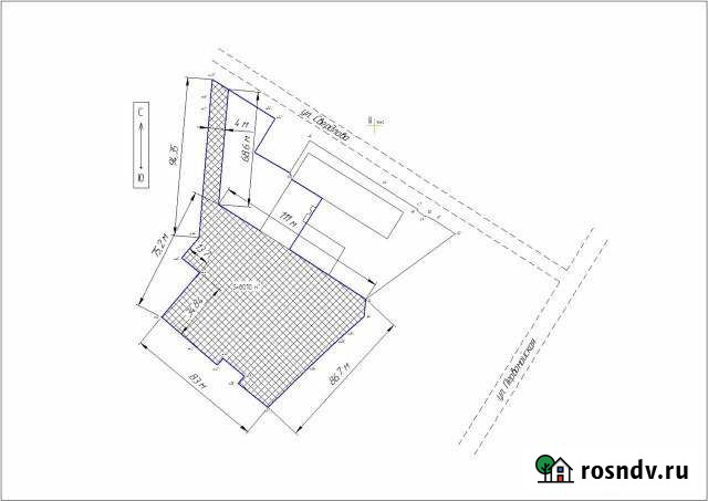 Участок промназначения 80 сот. на продажу в Шадринске Шадринск - изображение 1
