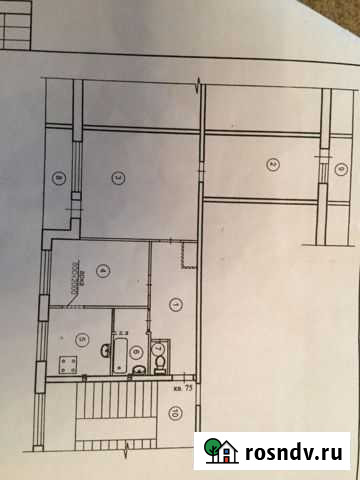 3-комнатная квартира, 56 м², 1/9 эт. на продажу в Волхове Волхов - изображение 1