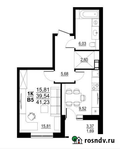 1-комнатная квартира, 41 м², 8/16 эт. на продажу в Верхней Пышме Верхняя Пышма - изображение 1