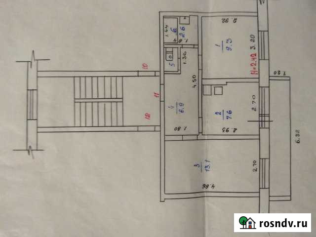 2-комнатная квартира, 40 м², 2/2 эт. на продажу в Алапаевске Алапаевск - изображение 1