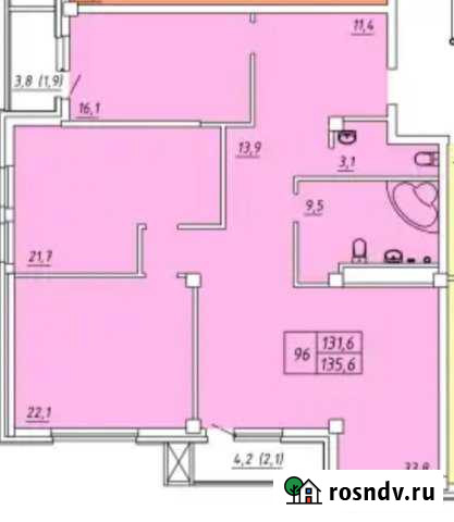 4-комнатная квартира, 135 м², 21/24 эт. на продажу в Челябинске Челябинск - изображение 1