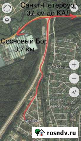 Участок СНТ, ДНП 20 сот. на продажу в Сосновом Бору Сосновый Бор - изображение 1