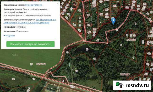 Участок ИЖС 215 сот. на продажу в Деденево Деденево - изображение 1