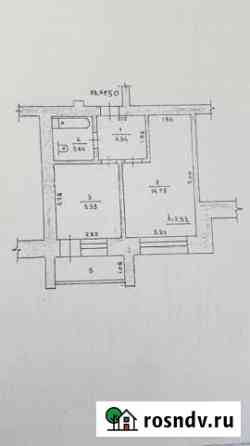 1-комнатная квартира, 35 м², 1/4 эт. на продажу в Вурнарах Вурнары