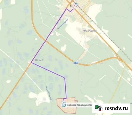 Участок СНТ, ДНП 6 сот. на продажу в Тосно Тосно - изображение 1