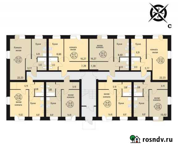 1-комнатная квартира, 33 м², 1/3 эт. на продажу в Култаево Култаево - изображение 1