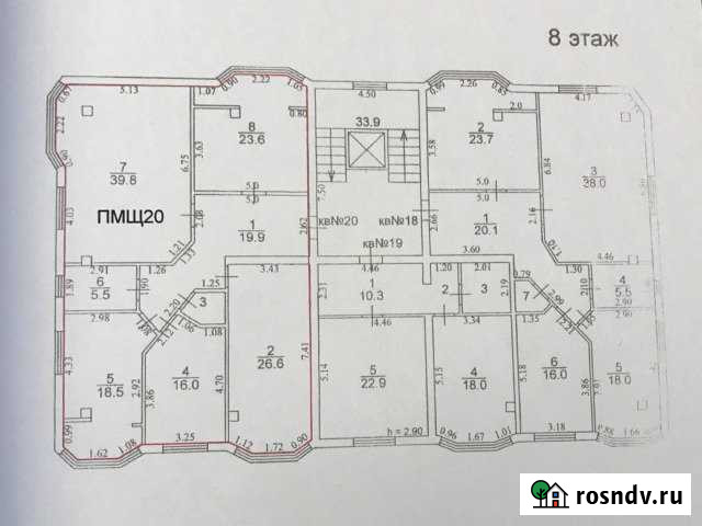 5-комнатная квартира, 152 м², 8/9 эт. на продажу в Нальчике Нальчик - изображение 1
