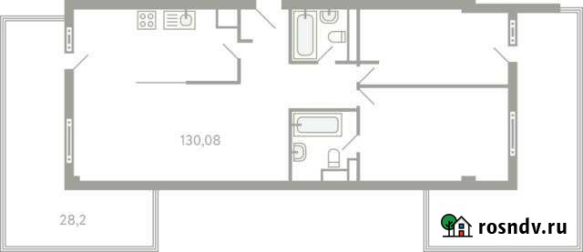 3-комнатная квартира, 135 м², 1/5 эт. на продажу в Химках Химки - изображение 1