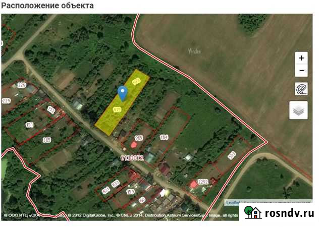 Участок ИЖС 32 сот. на продажу в Воротынце Воротынец - изображение 1