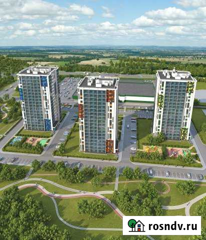 2-комнатная квартира, 64 м², 2/18 эт. на продажу в Зеленодольске Зеленодольск - изображение 1