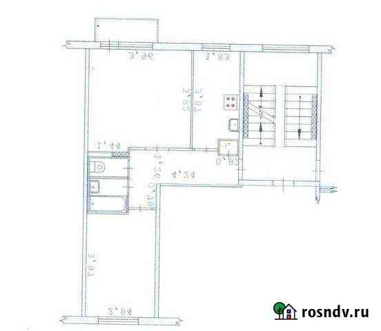 2-комнатная квартира, 45 м², 4/5 эт. на продажу в Садовом Садовый