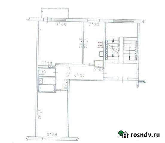 2-комнатная квартира, 45 м², 4/5 эт. на продажу в Садовом Садовый - изображение 1